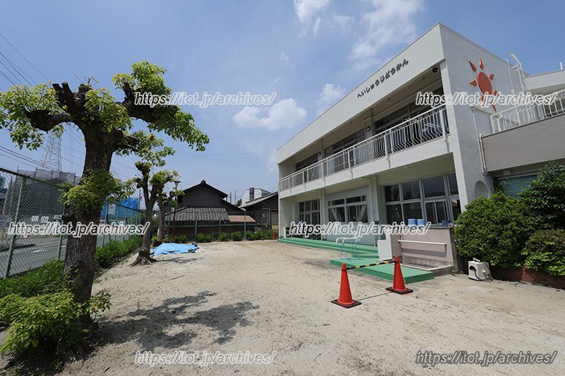 広々とした「屋外広場」