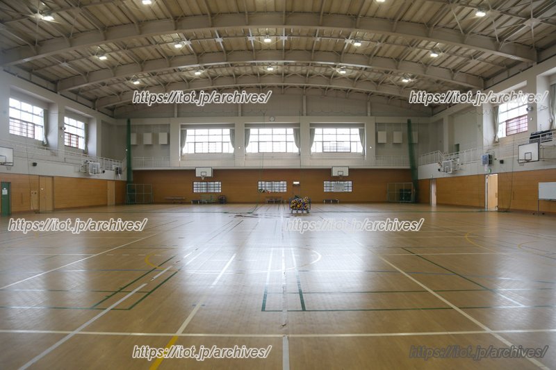 トップアスリートが利用する施設のものと同じフロアを採用した体育館