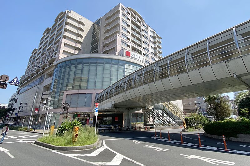 「清瀬」駅北口の商業施設