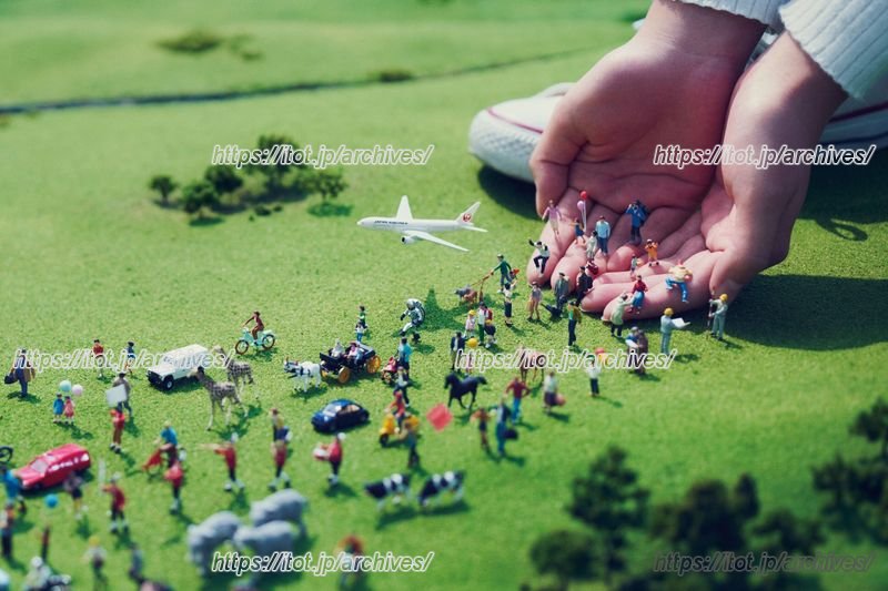 1/80の世界が癒しの空間に　　画像提供：SMALL WORLDS