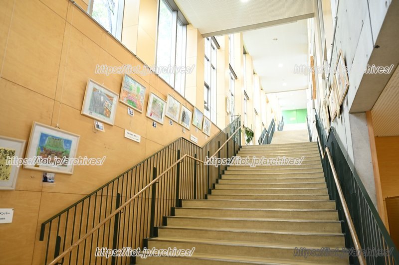 開放的な校舎は、多くの人を明るくしている