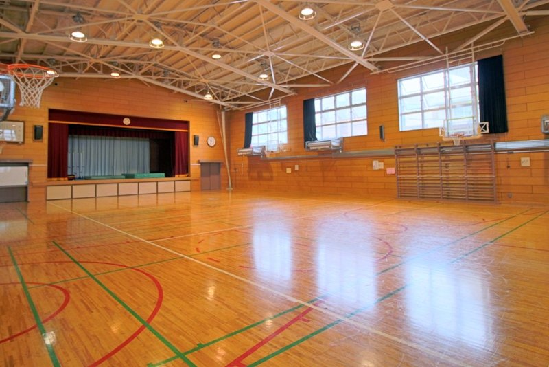 広々とした体育館