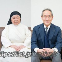 山崎昭彦理事長・高橋幸子中学高等学校校長