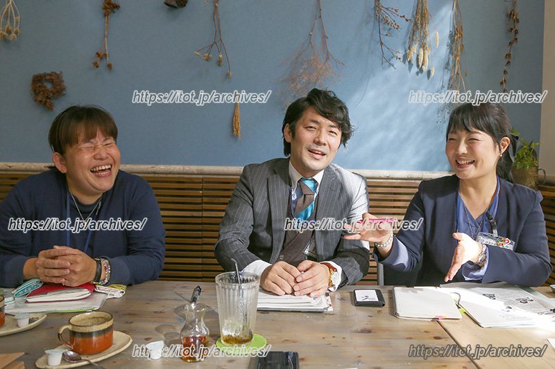 八尾の魅力を語り出すと止まらないお三方!