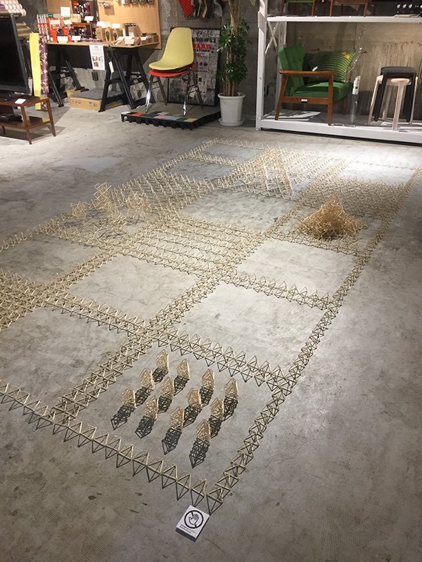 「長野デザインウィーク～善光寺表参道イルミネーション～」の会場としても利用されています（写真は清泉女学院大学人間学部文化学科1年生 山貝ゼミ「光のアート作品」）