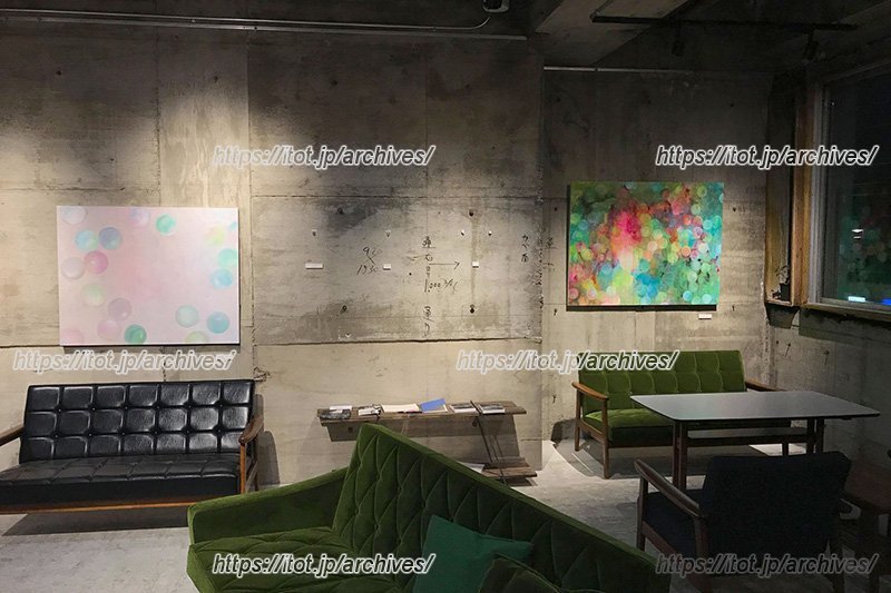 ギャラリーとしても利用できます(写真は「今井あみ展」)