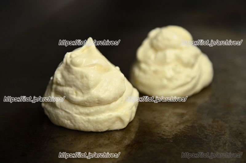 メレンゲをたっぷり使用