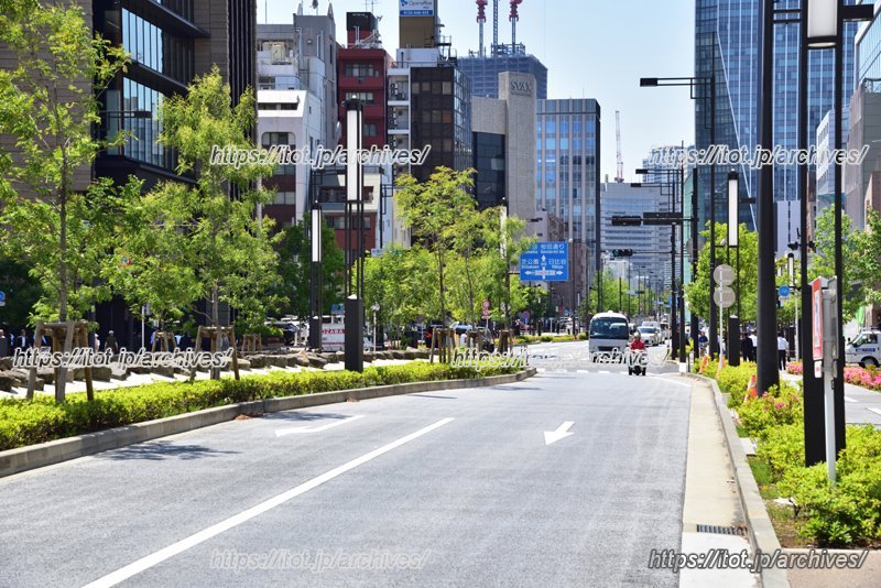 「新虎通り」の街並み