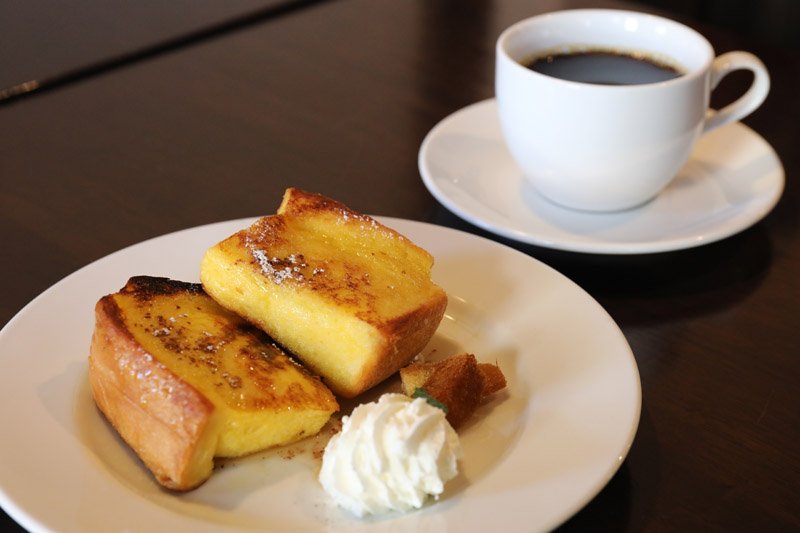 長﨑次郎ブレンドと次郎風フレンチトースト