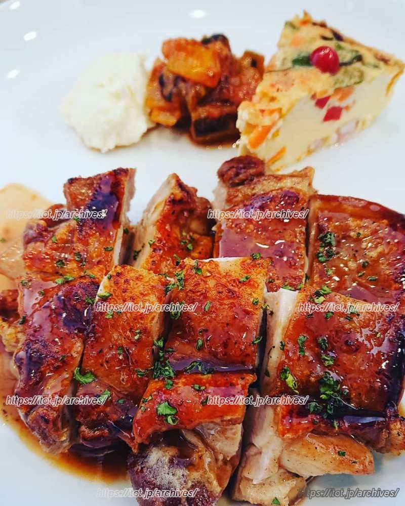 日替わりおかずの「照り焼きチキン」