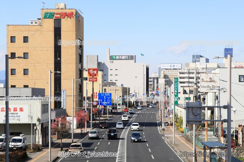 宇都宮の街並み