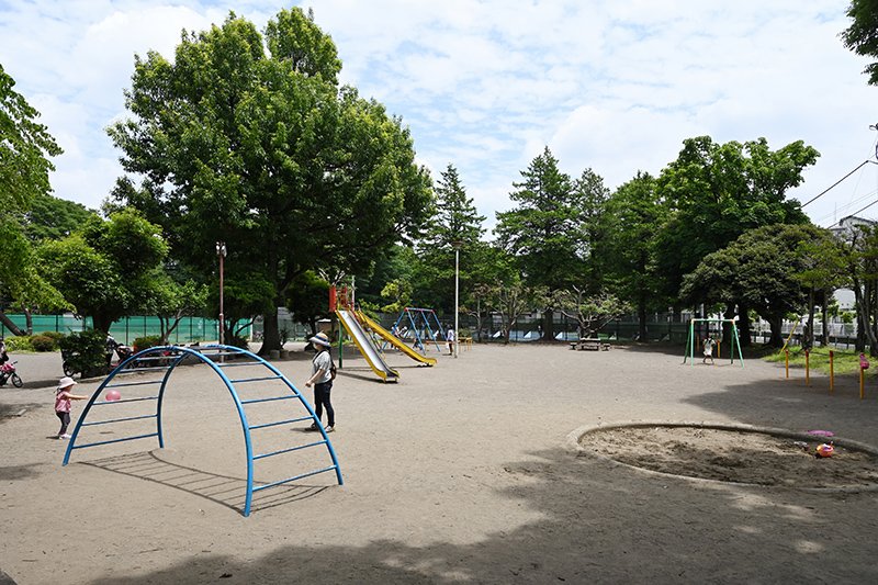 穏やかな多摩平の環境（写真は「多摩平第1公園」）