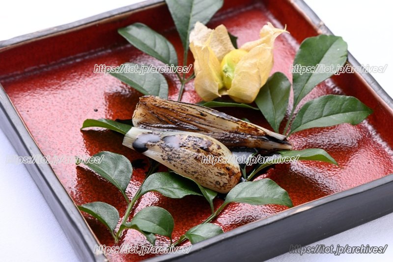 夏を感じる、ほおずきと焼きエシャレ