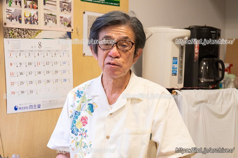 副理事長の嘉陽田さんは、歩く生き字引と言われるほど首里の歴史に詳しい方です。