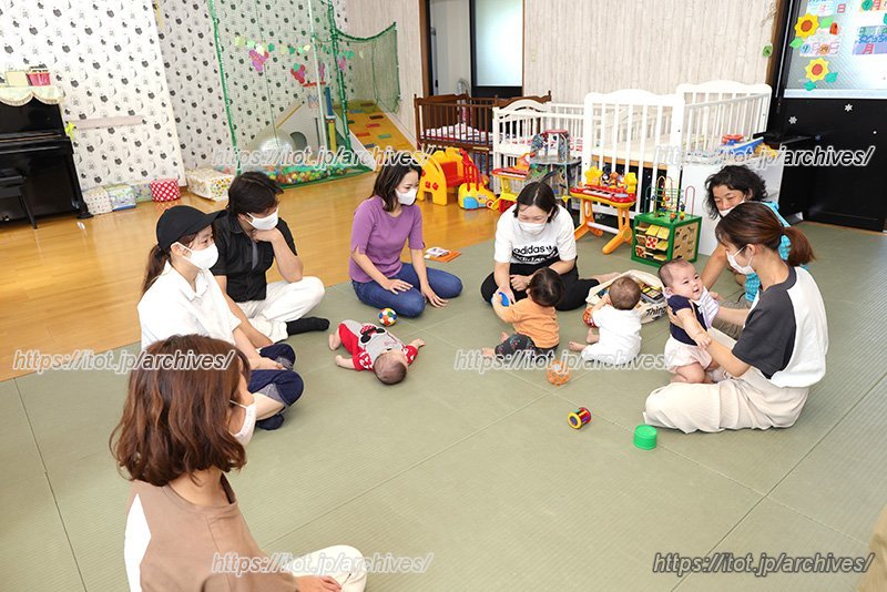 広場はパパも参加しやすい雰囲気