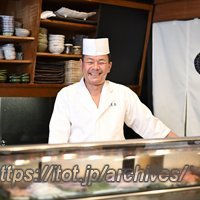 「花見鮨」店主の茂木さん