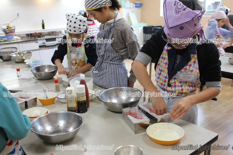 「子どもクッキング」の教室