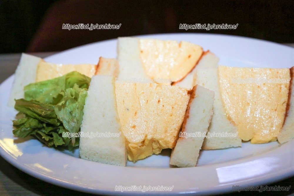 名店から受け継いだ「玉子サンド」が味わえる