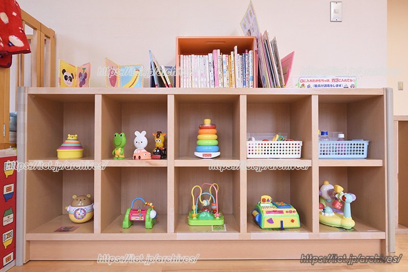 楽しいおもちゃも揃っているベビーコーナー