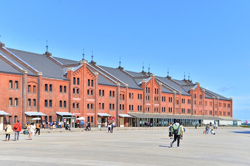 歴史的建造物「赤レンガ倉庫」からも横浜が積み重ねた時を感じます※2022年9月現在大規模改修工事に伴う一時休館中