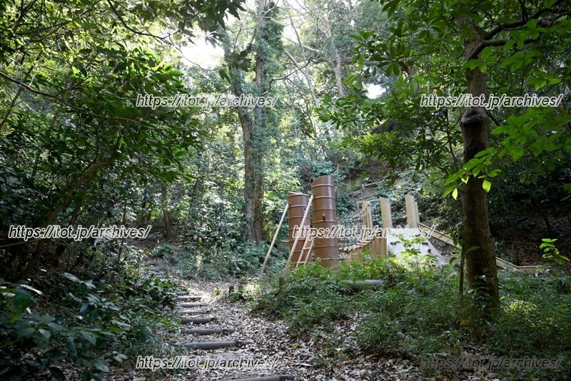 「まかどの森」にある遊具