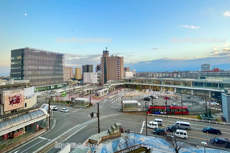 にぎわいのあるまちへ「高岡駅前東地区の現在の様子」