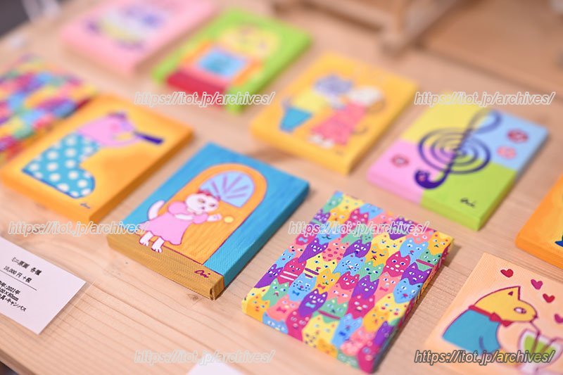 一番多いモチーフは猫