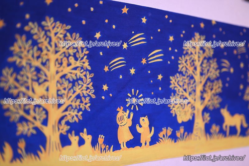 アトリエ内には様々な展示がある