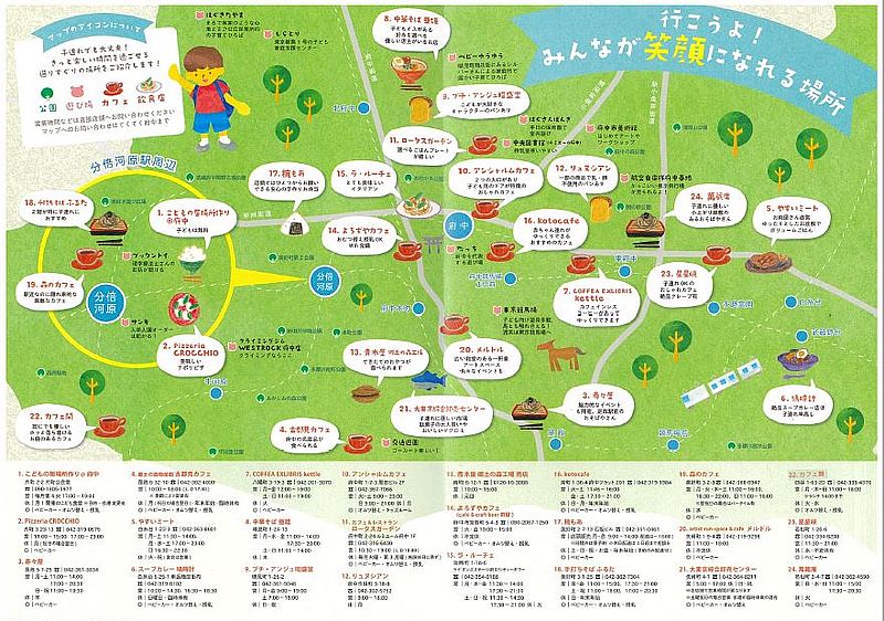 ママチャーリーズ制作の「府中子育てマップ」は 第13回キッズデザイン賞を受賞　&copy;︎NPO法人ママチャーリーズ