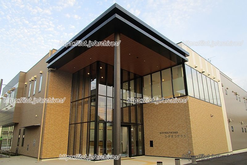 図書館・東松戸支所・青少年プラザを併設した複合施設「ひがまつテラス」が2021年12月にオープン！　※画像提供：松戸市