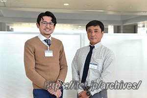 須藤 元さん、古部 永二郎さん