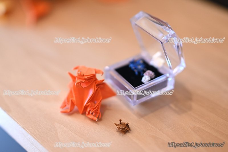 ピンセットで折る難易度の高い折り紙作品