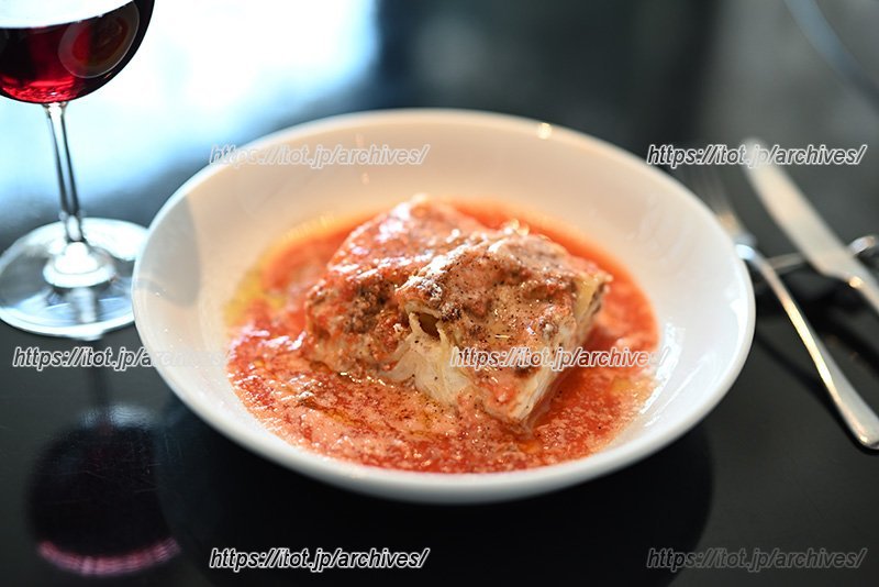 名物料理「ボローニャ風のラザーニャ」