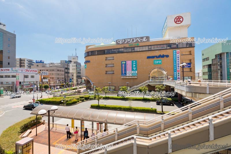 「上尾」駅周辺の様子