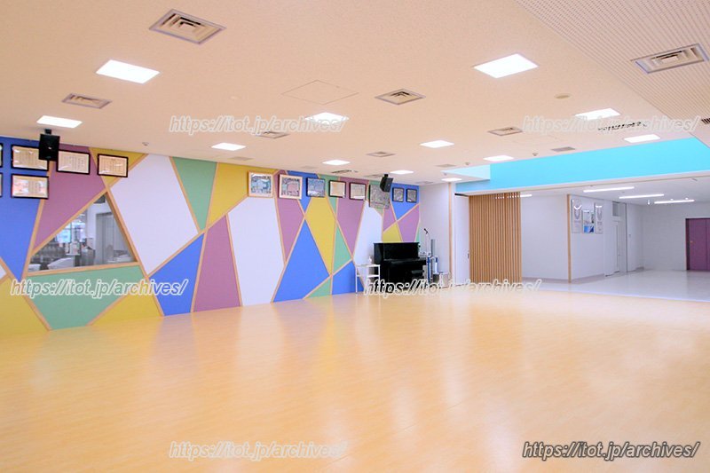 非常時には負傷者のトリアージ場所としても使えるホール