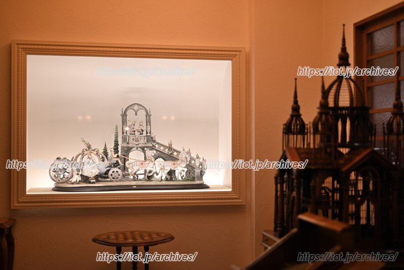 結婚式場を彷彿とさせるオブジェクト