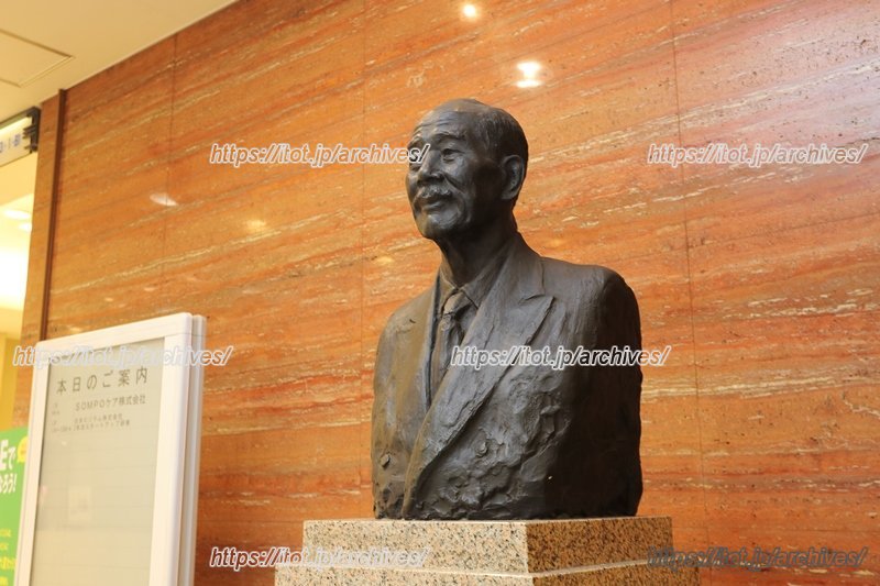 「株式会社テーオーシー」創業者 大谷米太郎氏の像