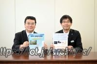 JRTT 計画部 部長 村上明さん（左）計画部計画課 課長 田中淳寛さん（右）