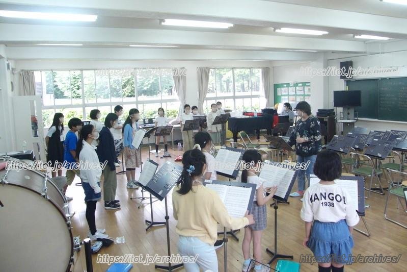 合唱部の練習風景