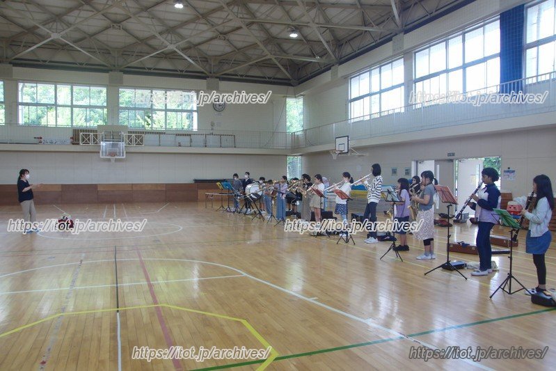 ANB（吾妻ニューブラス）の練習風景