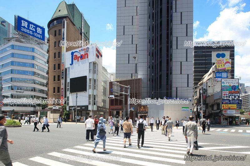 「五反田」駅周辺の街並み