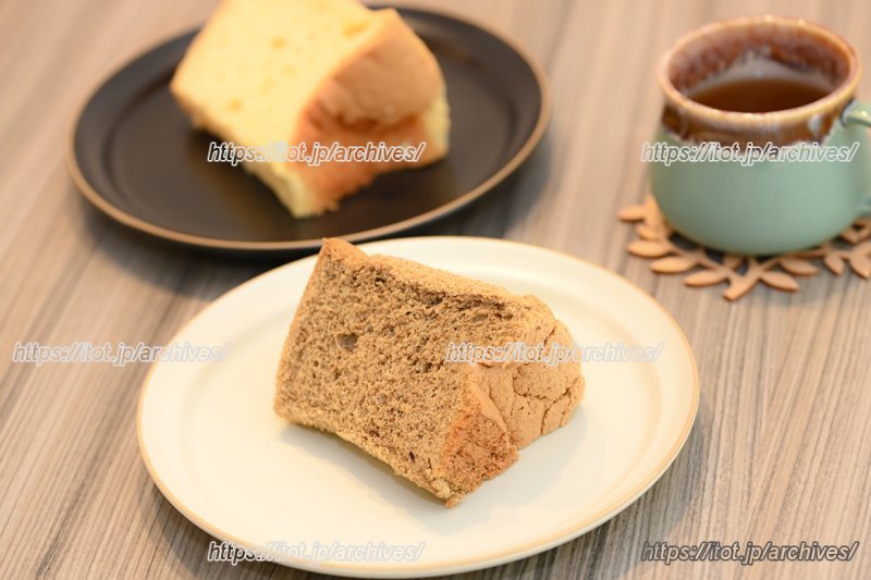 ふわふわのシフォンケーキ