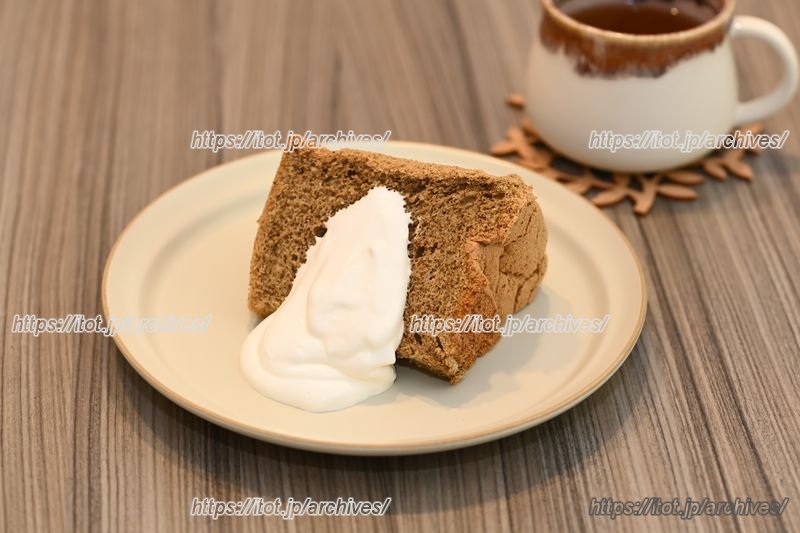 おいしいシフォンケーキとの出会いがオープンのきっかけ