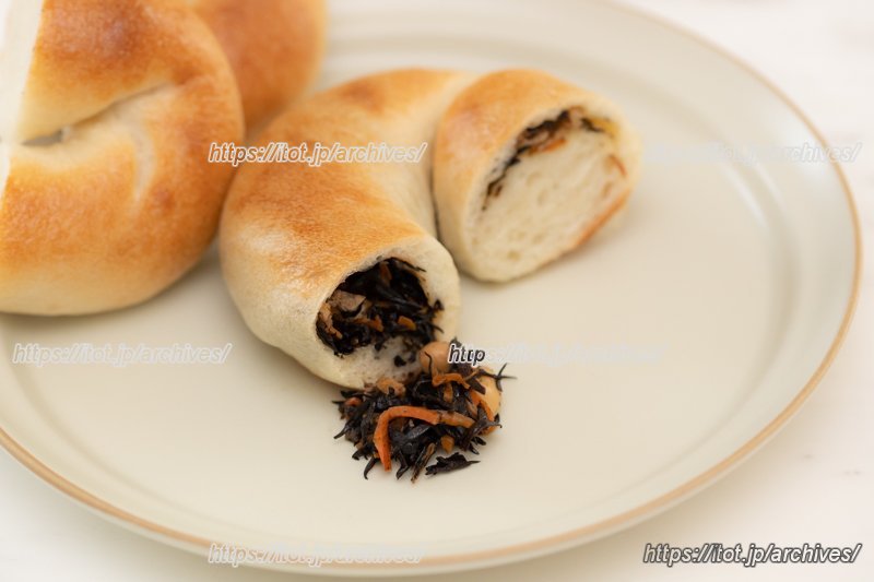 「ひじきのベーグル」