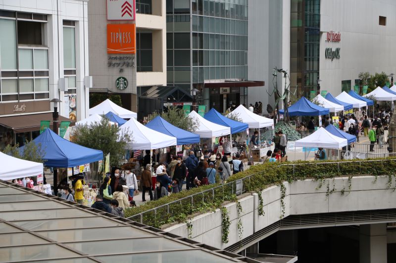 住む人・働く人・訪れる人、全ての人が楽しめる街に。／しんゆりフェスティバル・マルシェ（神奈川県）