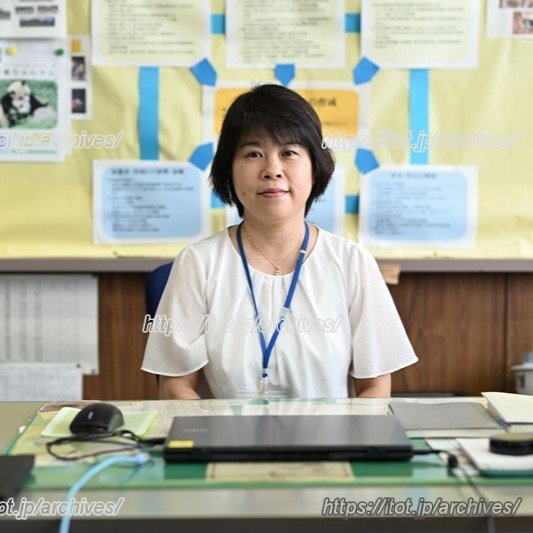 東村山市立青葉小学校 校長 小板橋悦子先生