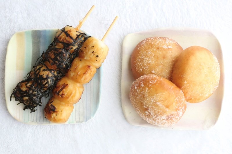 定番商品の「だんご」と「あげまんじゅう」も添加物ゼロ