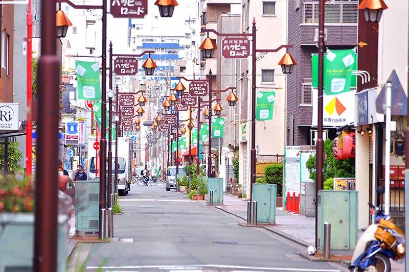 お気に入りのお店を探すのも楽しい「川崎南河原銀座 ハッピーロード」