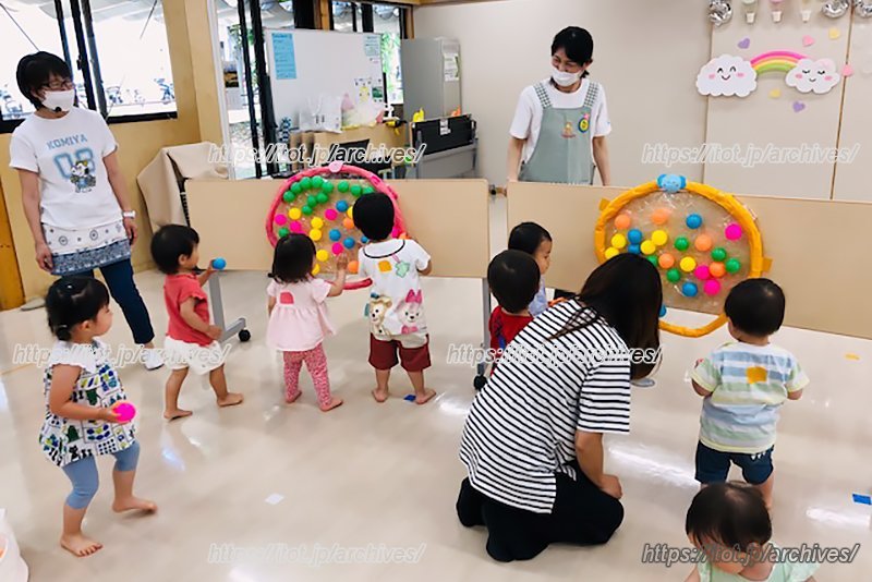 乳幼児親子向けのイベント「ママと子どもの広場」の様子（施設提供画像）