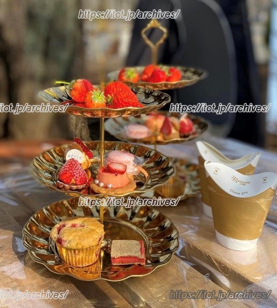 「新宿御苑いちごマルシェ」開催時の様子